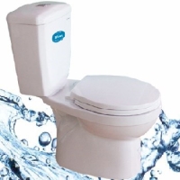 Bàn cầu 2 khối Thiên Thanh Wave B07062HS2T