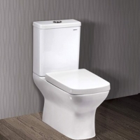 Bồn cầu 2 khối Ceravi C315 (Tặng Lavabo)