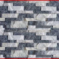 Đá ghép trắng đen HL3E-15