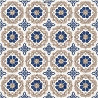 Gạch bông giả cổ 40x40 đá LX40-19