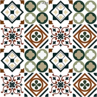 Gạch bông giả cổ 40x40 đá LX40-7