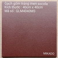 Gạch cotto đỏ Mikado 40x40 GLM4040MS