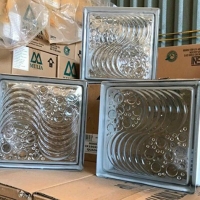 Gạch kính lấy sáng Indonesia  bọt biển 19x19