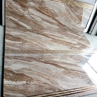 Gạch lát cầu thang 47x120 siêu đẹp nâu vân đá