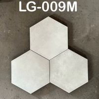 Gạch lục giác giá rẻ 20x23 đơn 1 màu LG-009M