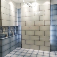 Gạch men kính Trung Quốc 30x60 xanh xám