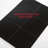 Gạch thẻ vuông đen mờ phẳng 20x20