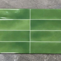 Gạch trang trí 3D 30x60 men siêu bóng xanh lá