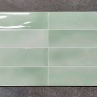 Gạch trang trí 3D 30x60 men siêu bóng xanh ngọc
