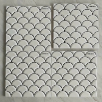 Gạch trang trí vảy cá 30x30 LXW30-19