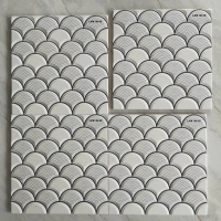 Gạch trang trí vảy cá 30x30 LXW30-22