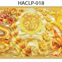 Gạch tranh chim hạc long phụng 5D đẹp 018