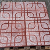 Gạch vỉa hè 40x40 QP2 màu đỏ 