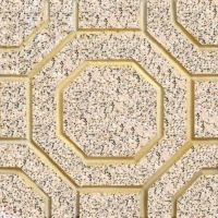 Gạch vỉa hè 40x40 QP5 màu vàng