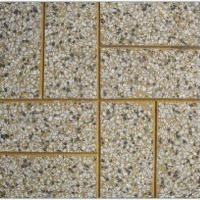 Gạch vỉa hè 40x40 QP8 màu vàng