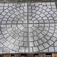 Gạch vỉa hè màu xám 40x40 QP3 