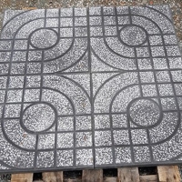 Gạch vỉa hè  màu xám mắt nai 40x40 QP1
