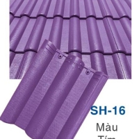 Ngói Sunrise màu tím nhám SH 16