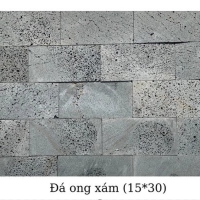 Đá ong xám 15x30 dày 3cm
