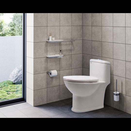 Bàn cầu 1 khối Thiên Thanh Sky K6530HS2T