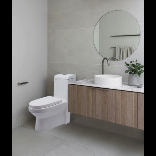 Bàn cầu 1 khối Thiên Thanh Star K5530HS2T