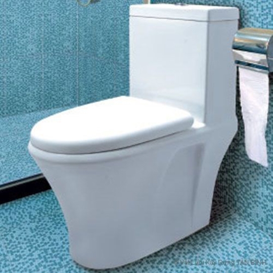Bàn cầu 1 khối Thiên Thanh Sun K5430HS2T