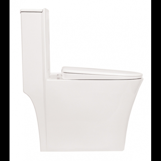 Bồn cầu 1 khối Ceravi C501 (Tặng lavabo, chân chậu)