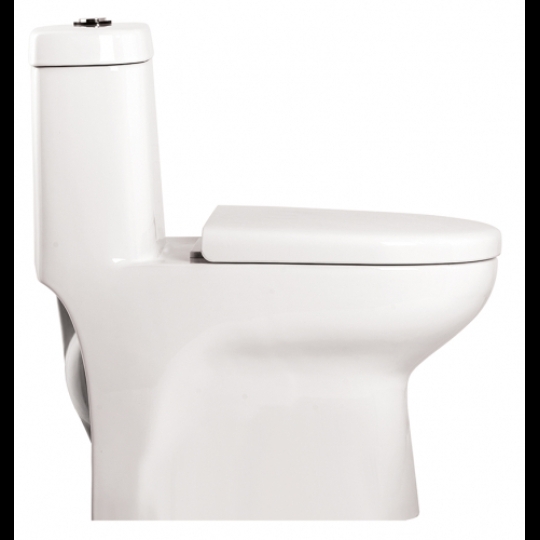 Bồn cầu 1 khối Ceravi C502 (Tặng lavabo, chân chậu)