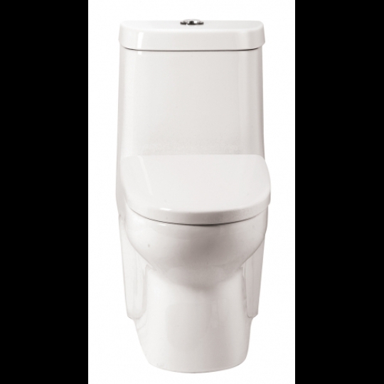 Bồn cầu 1 khối Ceravi C502 (Tặng lavabo, chân chậu)