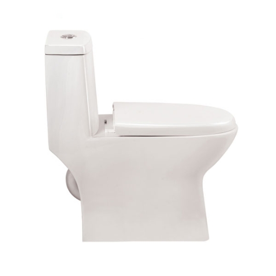 Bồn cầu 1 khối Ceravi C504 (Tặng lavabo, chân chậu)