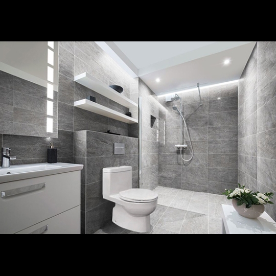 Bồn cầu 1 khối Ceravi C509 (Tặng lavabo, chân chậu)