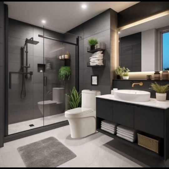 Bồn cầu 1 khối rẻ đẹp tốt 101