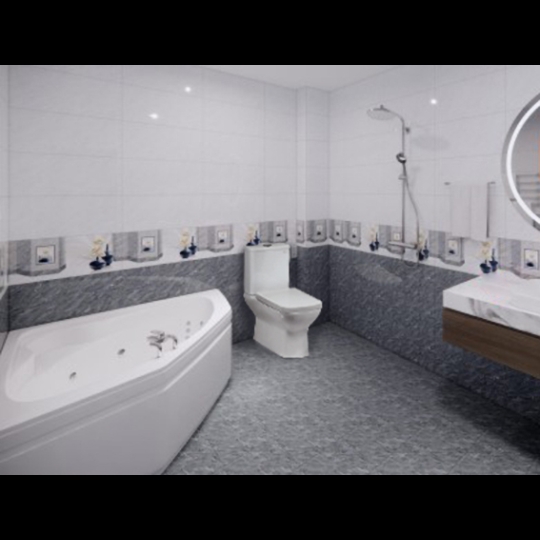 Bồn cầu 2 khối Ceravi C304 (Tặng Lavabo)
