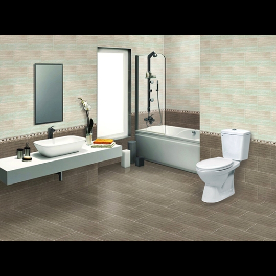 Bồn cầu 2 khối Ceravi C309 (Tặng Lavabo)