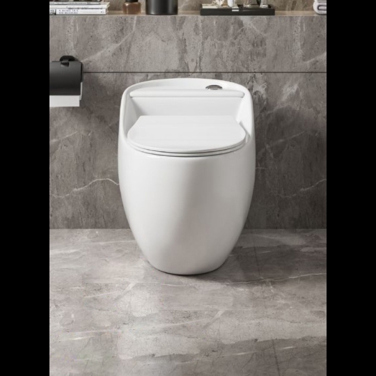 Bồn cầu khối cao cấp trứng trắng
