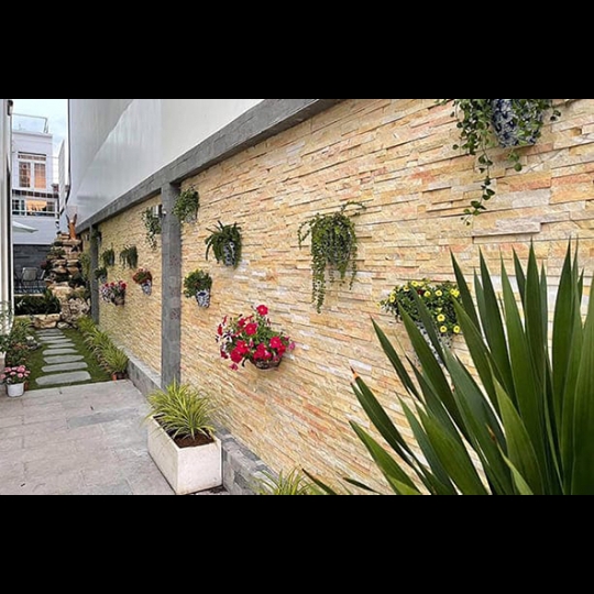 Đá chẻ ghép vàng HL3E-13