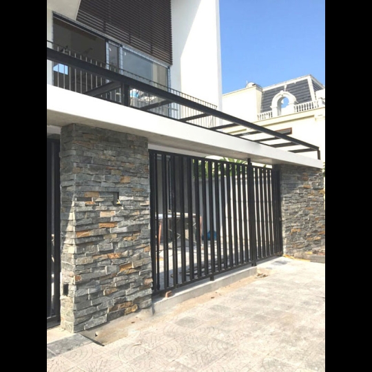 Đá chẻ ghép xanh vàng HL3E-11