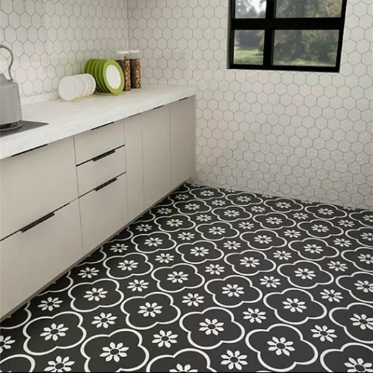 Gạch bông giả cổ 20x20 nhiều hình khối