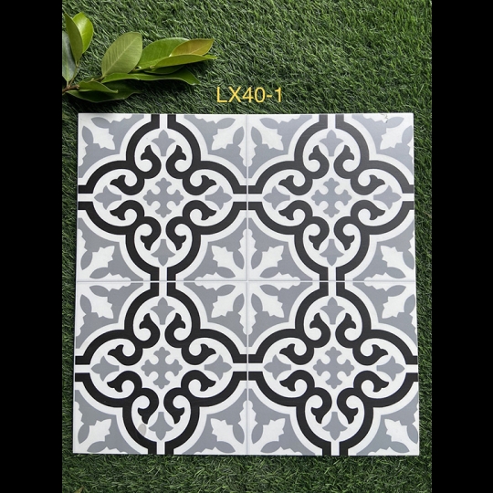 Gạch bông giả cổ 40x40 đá LX40-1