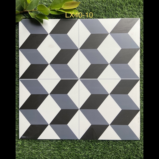 Gạch bông giả cổ 40x40 đá LX40-10