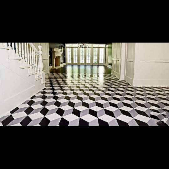 Gạch bông giả cổ 40x40 đá LX40-10