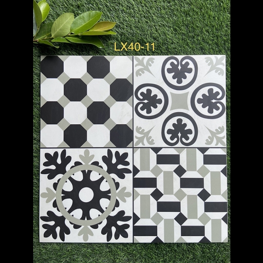 Gạch bông giả cổ 40x40 đá LX40- 11