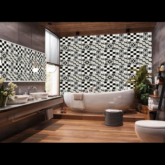 Gạch bông giả cổ 40x40 đá LX40- 11