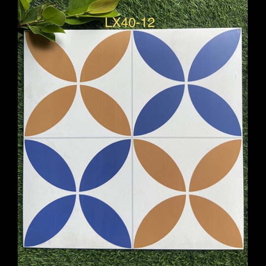 Gạch bông giả cổ 40x40 đá LX40-12