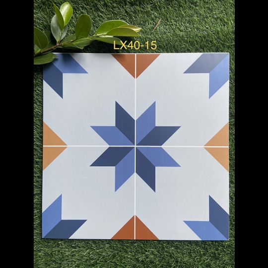 Gạch bông giả cổ 40x40 đá LX40-15
