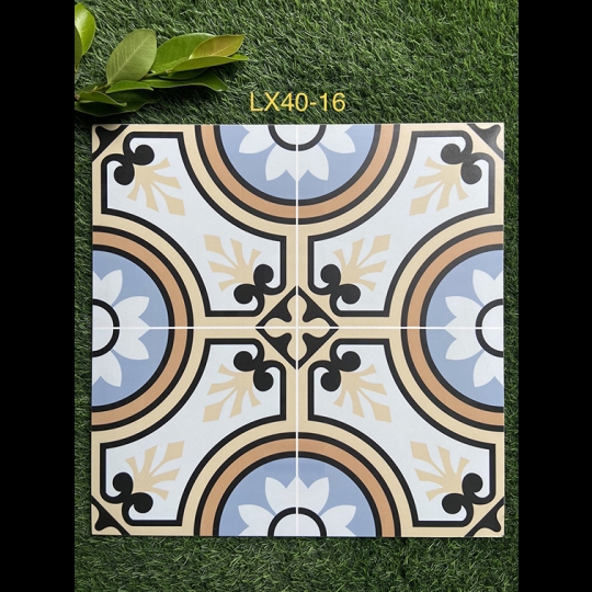 Gạch bông giả cổ 40x40 đá LX40-16