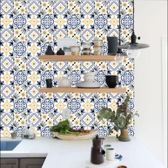 Gạch bông giả cổ 40x40 đá LX40-17
