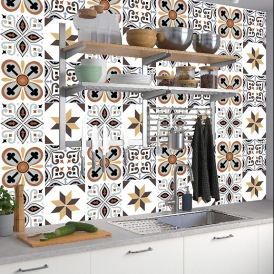 Gạch bông giả cổ 40x40 đá LX40-18