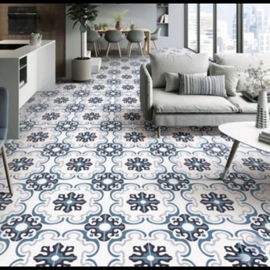 Gạch bông giả cổ 40x40 đá LX40-3