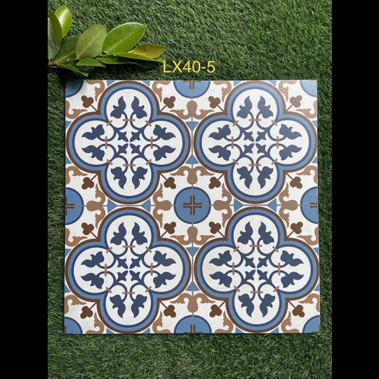 Gạch bông giả cổ 40x40 đá LX40-5